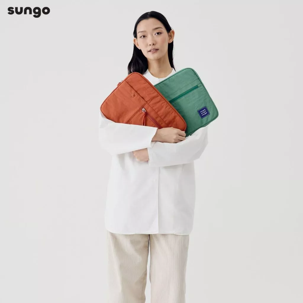 Sungo Kiko 13"-15” Laptop Sleeve Bag (SG027-28) กระเป๋าแล็ปท็อป 13 นิ้วและ 15 นิ้ว กันกระแทก มี 4 สี Protective 13 Inch