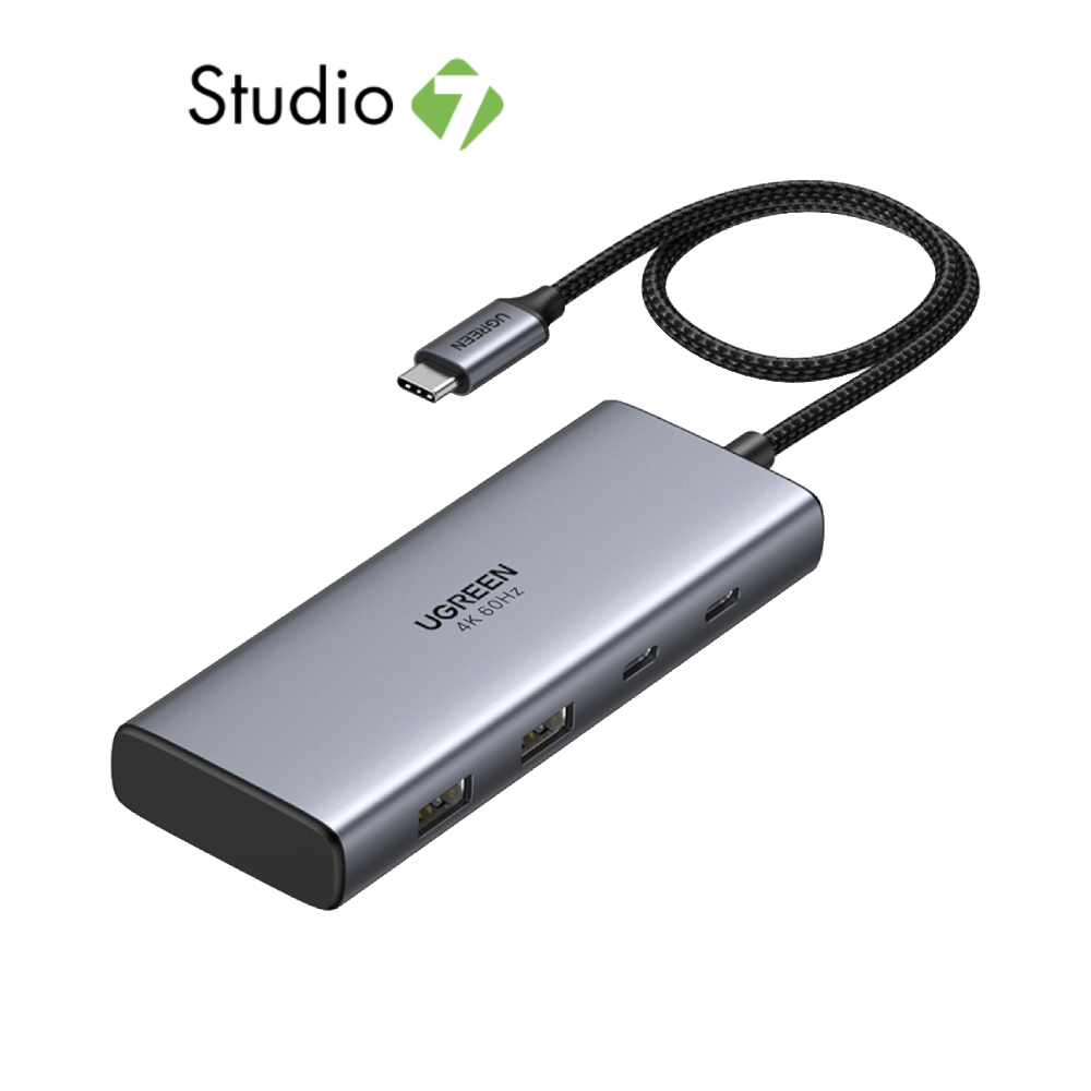 UGREEN 75902 USB-C Hub 7-in-1 Gray by Studio7