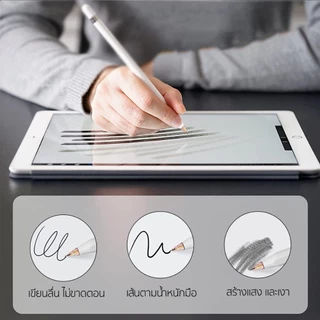 ELELAB หัวปากกาสไตลัส 2B/4B แบบซิลิโคนนุ่ม เสียงเงียบ เขียนลื่น ปลายปากกา Stylus เปลี่ยนได้ สำหรับ Apple Pencil