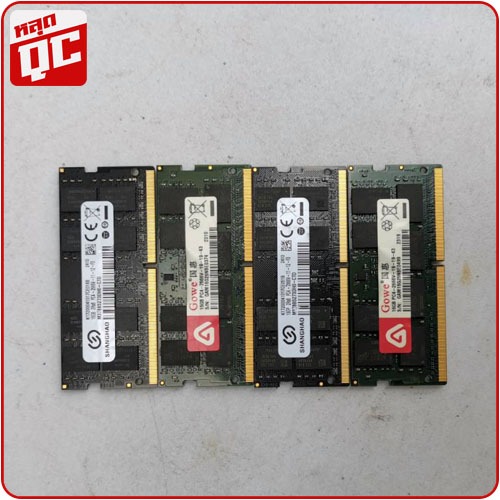✔️ สินค้า ราคาถูก RAM Notebook DDR4 16 GB Bus 2666 Mhz. คละยี่ห้อ สินค้ามือสอง  เทสก่อนส่ง มีประกัน 