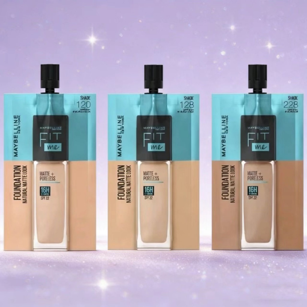 Maybelline Fit Me เมย์เบลลีน ฟิตมี/ลูมิแมท รองพื้น (แบบซอง)
