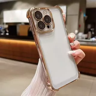 เคสใส กันรอยเลนส์กล้อง OPPO A5i A3 A3X A5X A5Pro A6T A6PRO A6 A6X เคสขอบสี กันกระแทก Q1