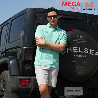 WARRIX โปโล เสื้อคอปก รุ่น PIN POLO SHIRT 232PLACL34 โพส1/2 *สีใหม่ทักเเชทสอบถาม
