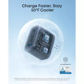 อุปกรณ์ชาร์จเร็ว งเกอร์ 70W 3 พอร์ต ดีไซน์สวยงาม ชาร์จพร้อมกันหลายอุปกรณ์（Single head）