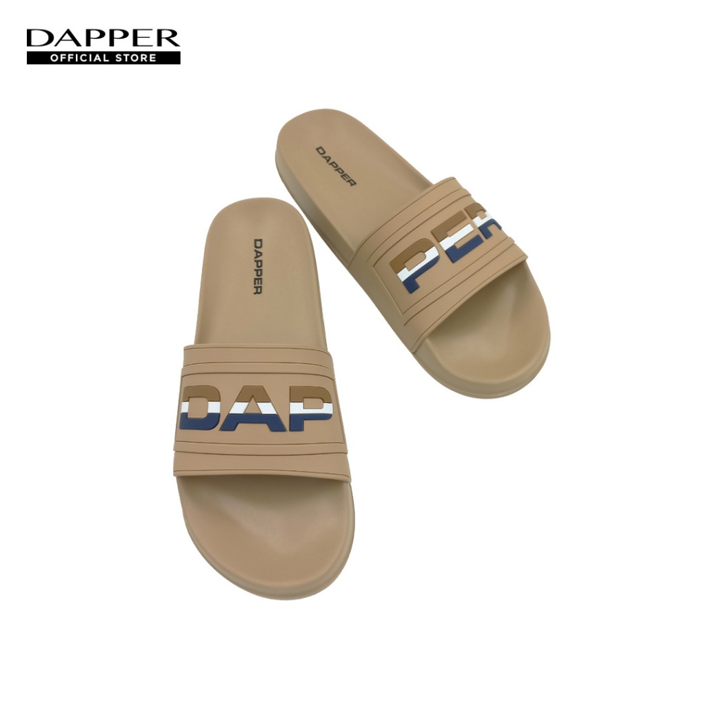 DAPPER รองเท้าแตะ DAPPER Colorblock Pool Slide Sandals สีเบจ (HSP/BE/1687SL)
