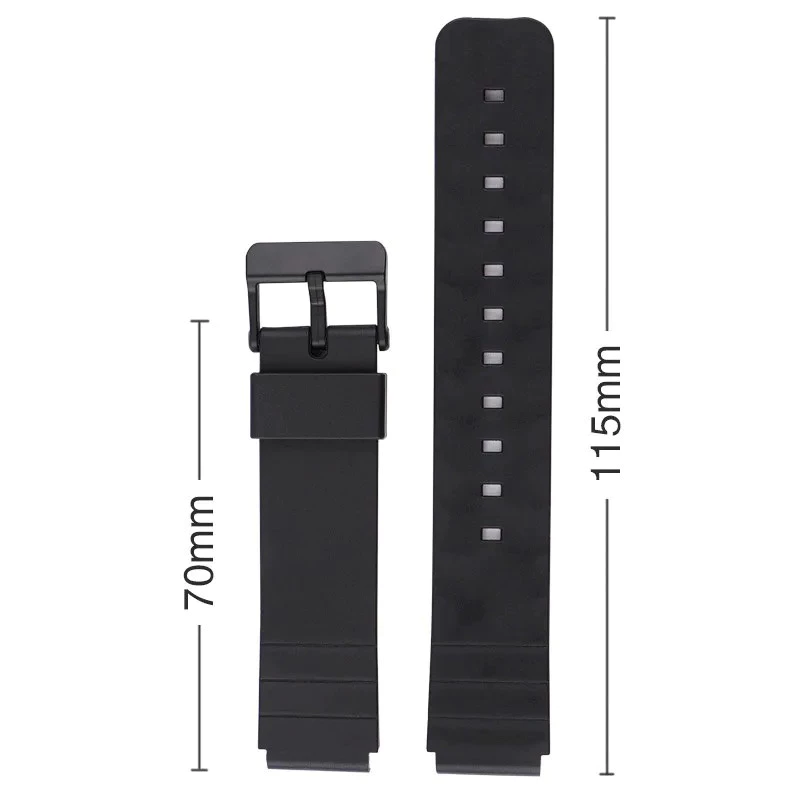 สายนาฬิกา Casio/Seiko รุ่น F91 LQ MQ Data Bank ขนาด 12-24 มม thumbnail 7