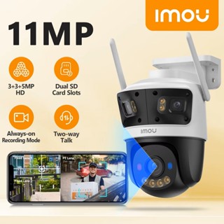⚡️กล้องวงจรปิด 3 เลนส์⚡️IMOU Cruiser Triple (3+3+5MP) Outdoo…