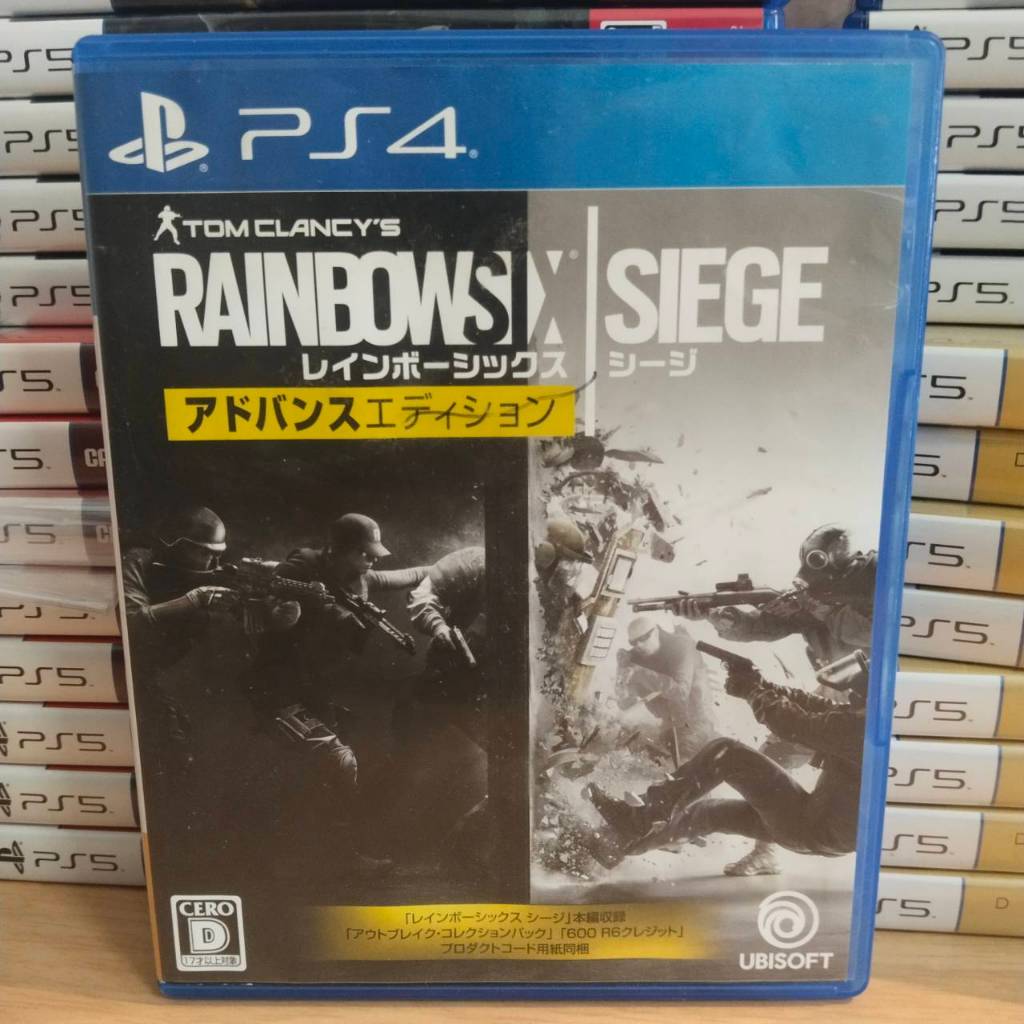 Tom Clancy’s Rainbow Six Siege Ps4 Zone 2 / แผ่นเกม Ps4 (🇹🇭ซับภาษาไทย)