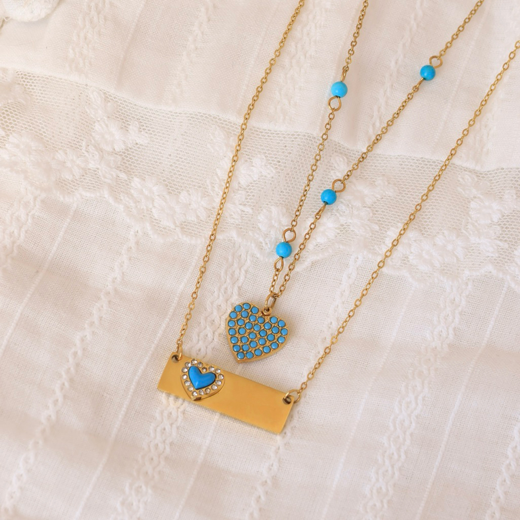 House of Cirround - สร้อยคอ Blue Sweetheart Collection 🩵✨