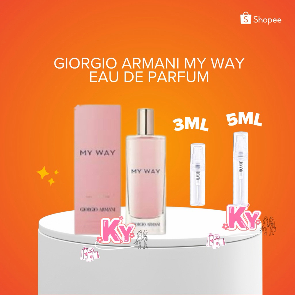 📍 น้ำหอมแบ่งขาย GIORGIO ARMANI My Way Eau de Parfum