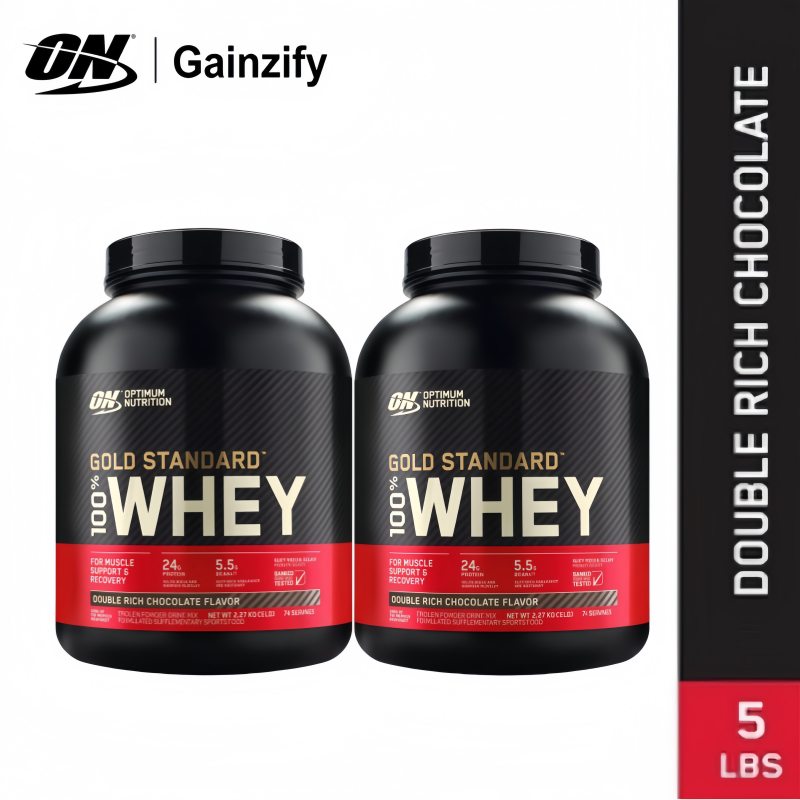 ON Whey Protein Gold Standard ของแท้  นำเข้าอเมริกา เวย์โปรตีน100% คุณภาพสูง x 2