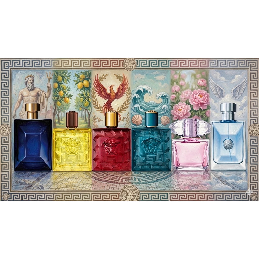 รวมน้ำหอมกลิ่นฮิตจาก Versace eros ทุกรุ่น / bright crystal พกพา