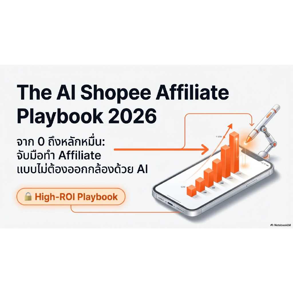 หนังสือรวย ด้วย Shopee Affiliate  2026  Shopee Affiliate ดีไหม Shopee Affiliate ค่าคอม thumbnail 3