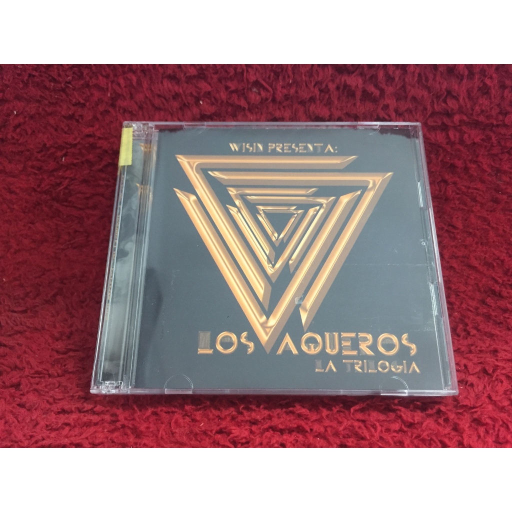 2 CD Wisin – Los Vaqueros: La Trilogia สภาพตามปก CA67-67