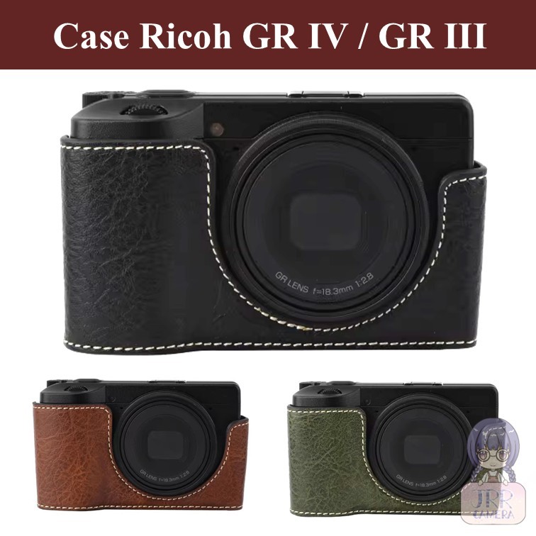 Case สำหรับ Ricoh GR IV GR III / เคส Ricoh GR IV GR III / เคส Ricoh GRIII GRIV Half Case Ricoh GR3 G