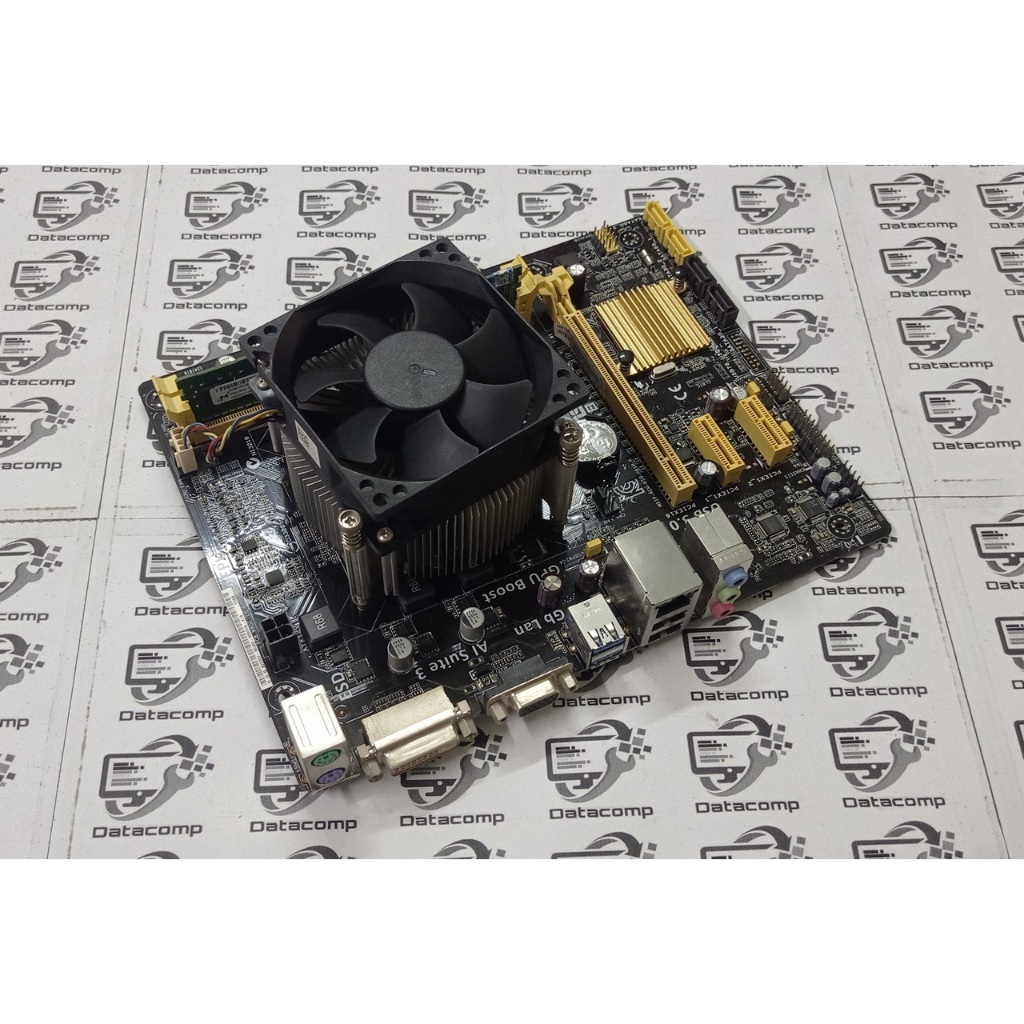 MB Asus H81M-K Socket 1150 + CPU I3 Gen 4 + Ram 4 GB สภาพดีครับผม