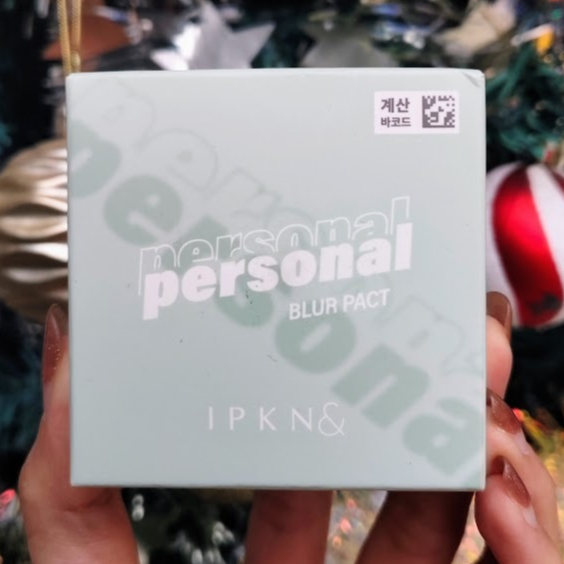 แท้จากเกาหลี 💯 IPKN Personal Tone Correcting Blur Pact 5.5g #Green แป้งเบลอรูขุมขน