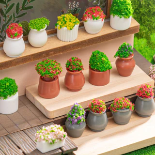 j453 บอนไซขนาดเล็ก DIY งานจิ๋วของเล่น