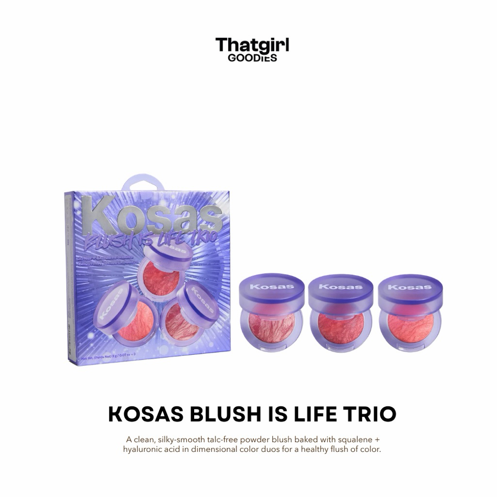 พร้อมส่ง | Kosas Mini Blush is Life Trio (Holiday 2025)