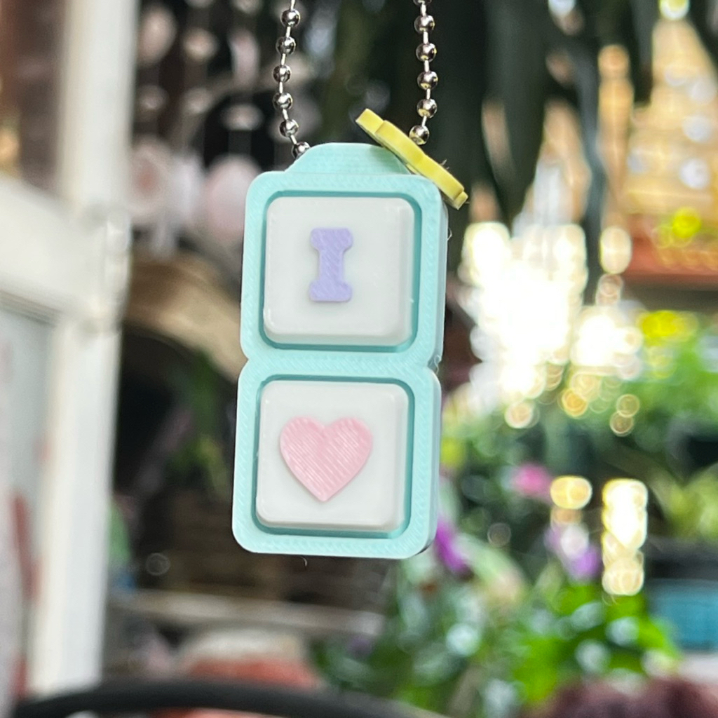 ส่งไว keycaps พวงกุญแจคีย์แคป 3D Custom พวงกุญแจปุ่มกด clicker ชื่อ giveaways ของจวัญปัจฉิม ของที่ระลึก ราคา ถูกที่สุด ดีลบีเคเค แกลเลอรีภาพที่ 4