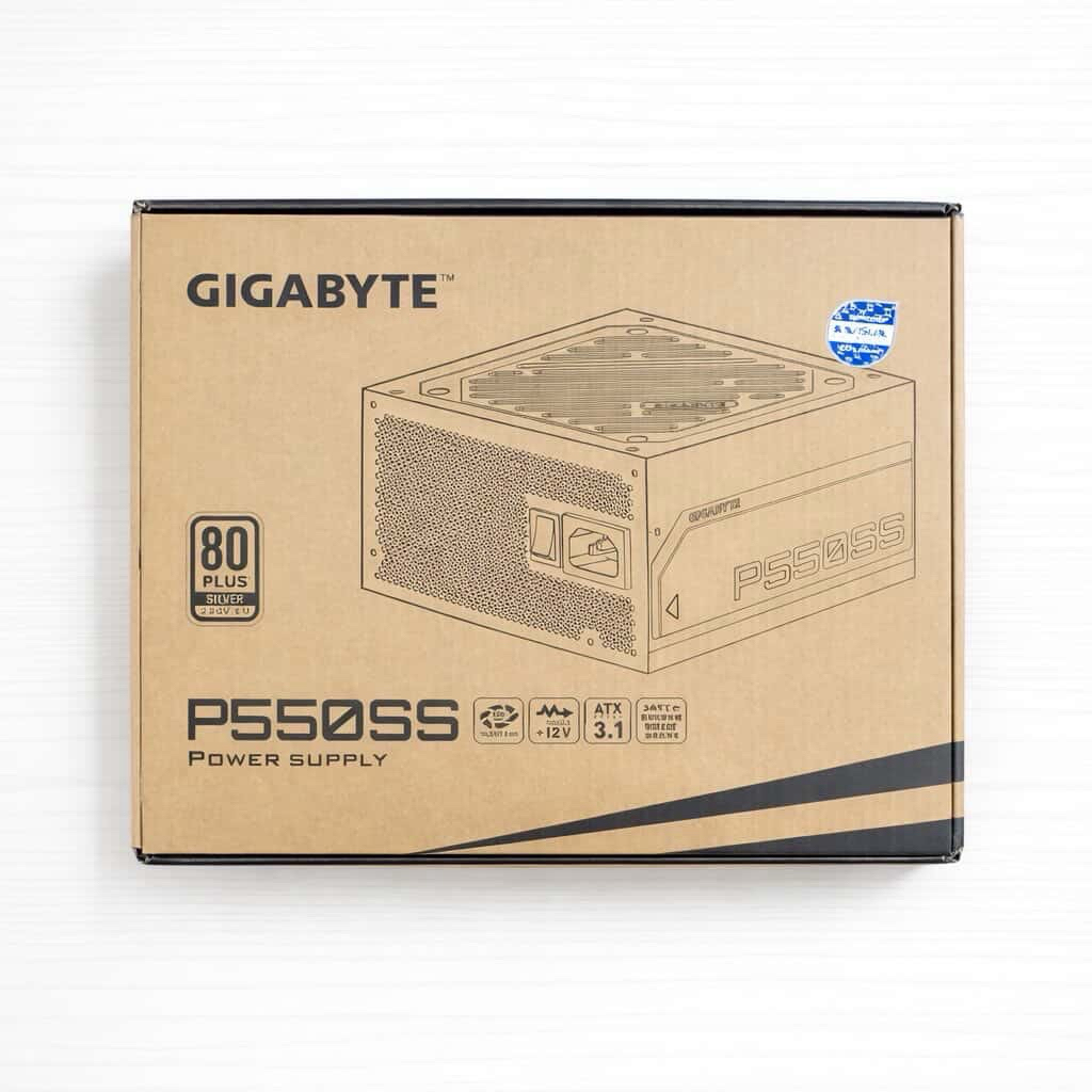 กล่อง PSU กล่อง power supply GIGABYTE P550w 80+