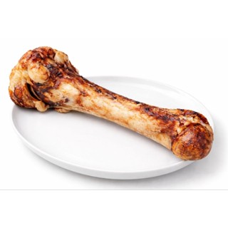 กระดูกหมูติดเนื้ออบแห้ง กระดูกขัดฟันสุนัข  ขนมหมา ไซส์ใหญ่จั…