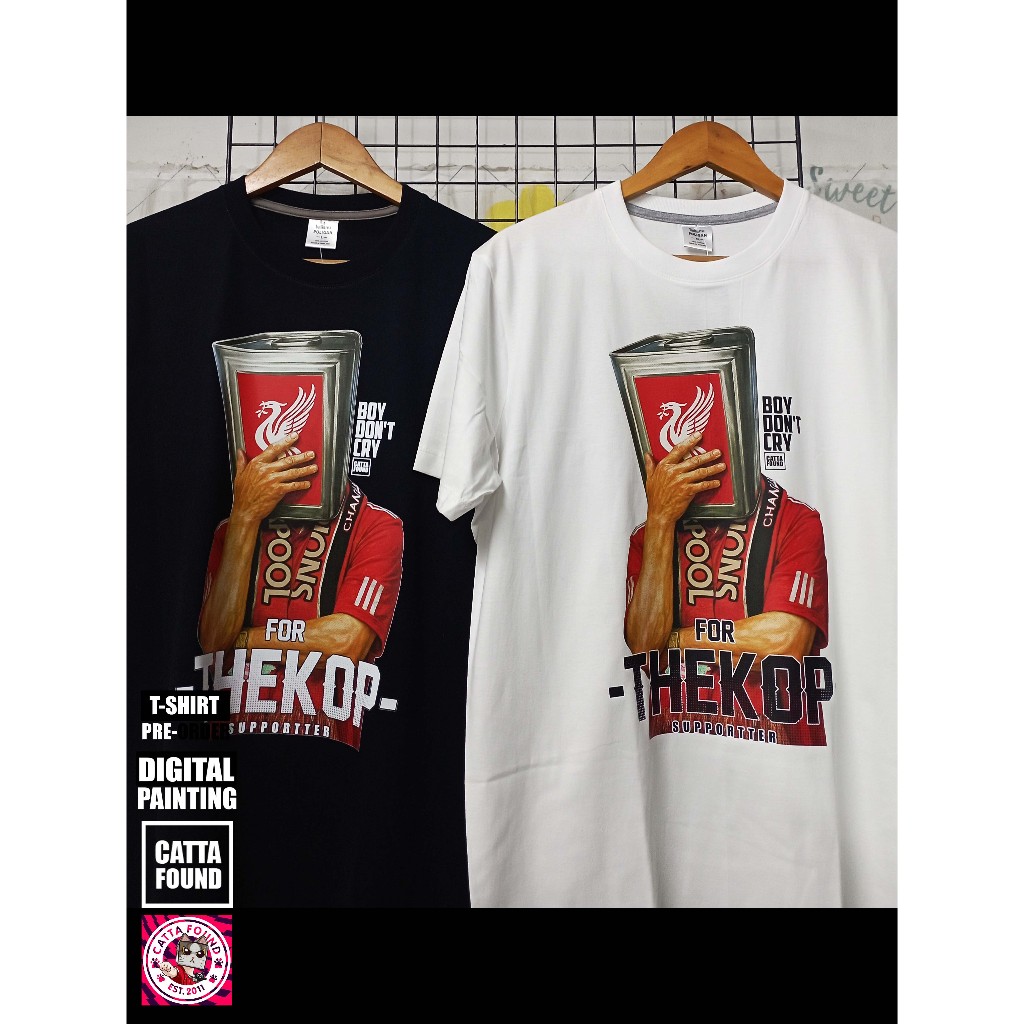 เสื้อยืดลิเวอร์พูล Liverpool หงส์แดง ป๊๊ปที่รัก สะท้อนอารมณ์แฟนบอลหงส์แดง