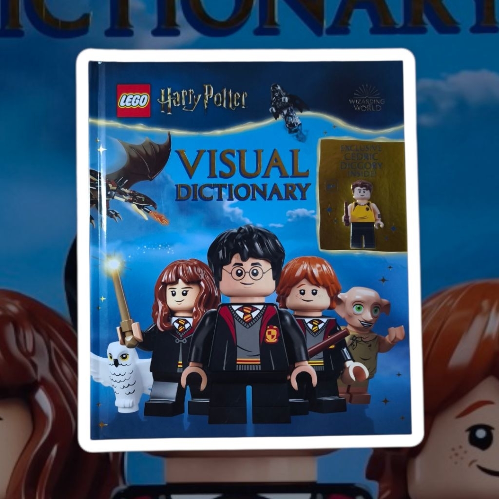 Lego Harry Potter Visual Dictionary แถมฟรี Cedric Diggory