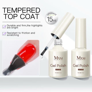 💅 MxSj Gel Polish เจลทาเล็บ UV/LED เงาฉ่ำเหมือนทำร้าน ✨ ติดทนนาน 45 วัน ไม่ลอกง่าย ทนรอยขีดข่วน สีสวยชัด พร้อมส่งในไทย