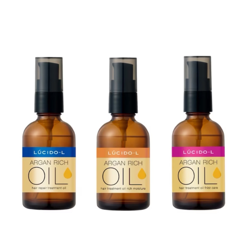 Lucido argan oil 60 ml. ลูซิโด-แอล อาร์แกน ออยล์ แฮร์ รีแพร์ ทรีทเม้นท์ ออยล์ แฮร์ ทรีทเม้นท์ สำหรับผมเสีย