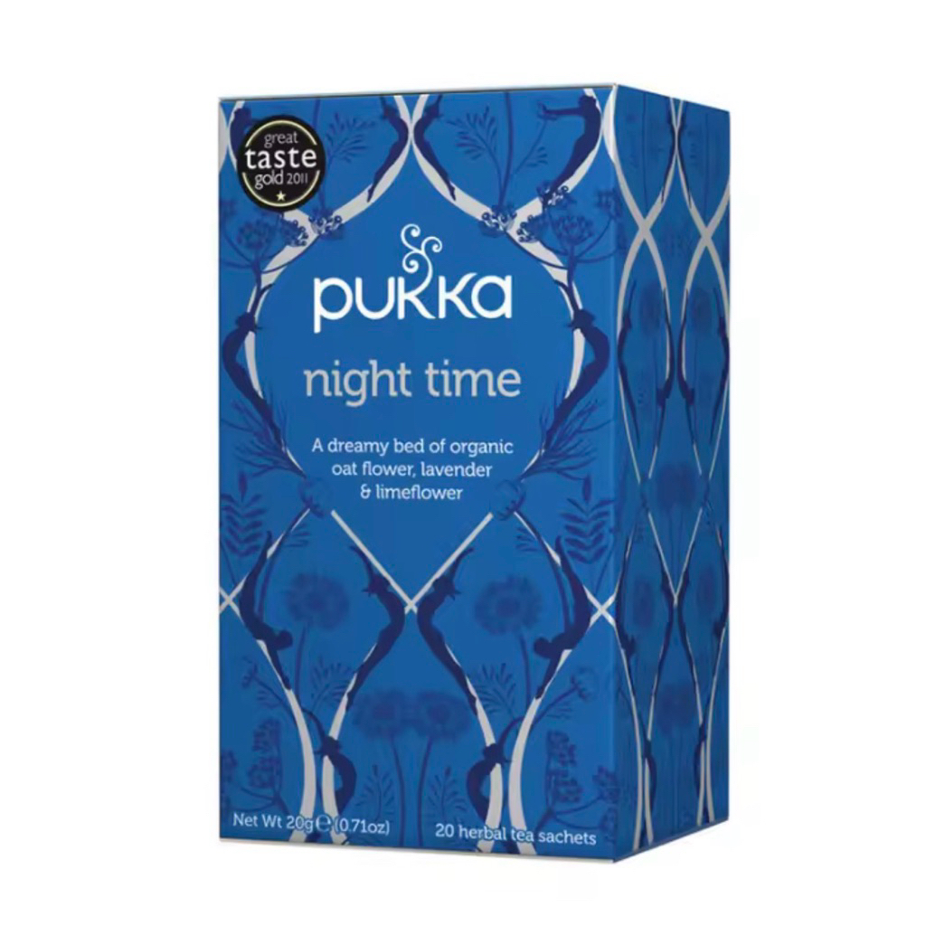 Pukka Relax Tea/Chamomile Vanilla Honey/Three Mint/Elderberry & Echinacea/Ginger/Peppermint Tea/ Mat
