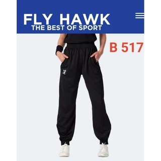 กางเกงวอร์มขาจั้ม ยี่ห้อ FLYHAWK​ (ดำ/กรมท่า/ขาว)​ ของแท้​ 100 %