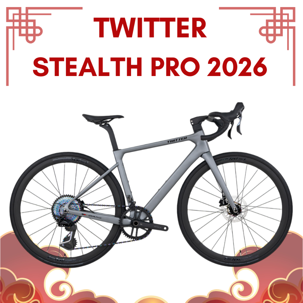 จักรยานเสือหมอบ Twitter STEALTH PRO NEW 2026