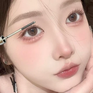 มาสคาร่าขนตาหลอดเหล็กขนาดเล็ก eye lash makeup มาสคาร่าไฟเบอร์เนื้อละเอียดพิเศษ 4d เอฟเฟกต์ธรรมชาติ ซักได้ ติดทนนาน
