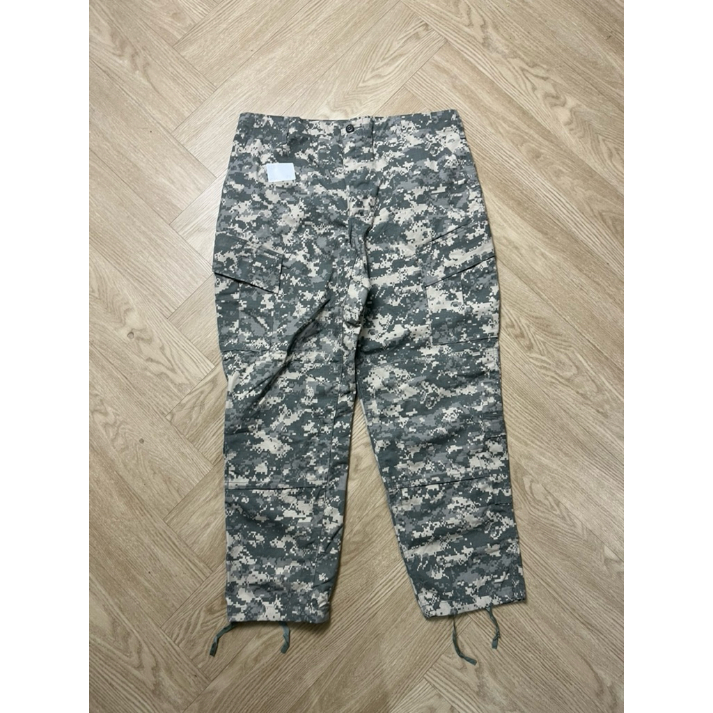 เอว41  ยาว 43 กางเกงทหารอเมริกาแท้ ลายพราง งานกอฃทัพ USA ลายมัลติแคม ACU วูดแลนด์ ผ้าหนา ทนทาน #H239