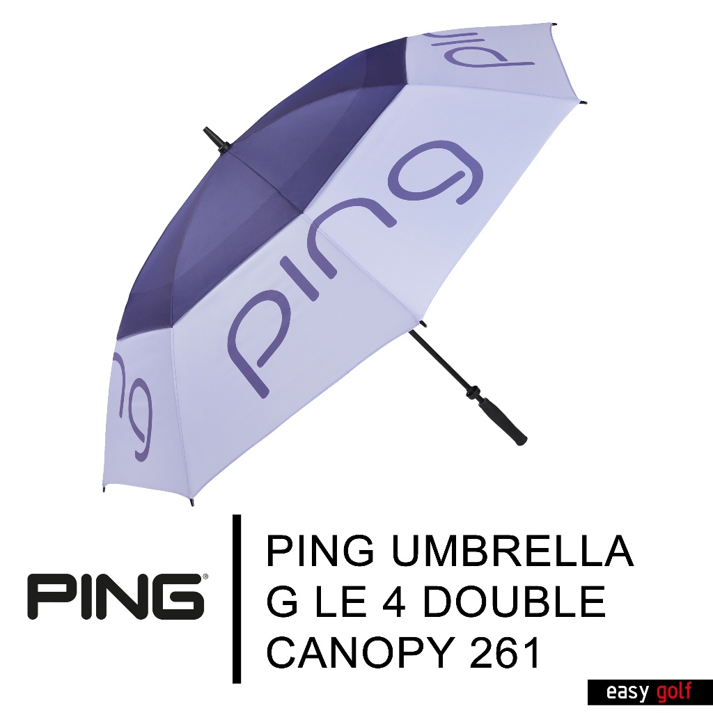 PING UMBRELLA G LE 4 DOUBLE CANOPY 261 PING UMBRELLA ร่มกันฝน ร่มกอล์ฟ