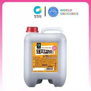 น้ำซอสหมักเนื้อวัว และเนื้อหมู บุลโกกิ คาลบี (Bulgogi / Galbi Marinade Sauce) ตรา ชองจองวอน ขนาด 10 กิโลกรัม