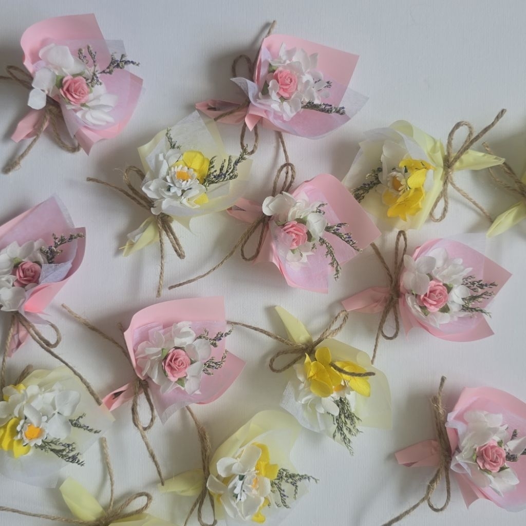 Memoryofflower ช่อดอกไม้จิ๋ว ของขวัญน่ารักๆ ของขวัญปัจฉิม