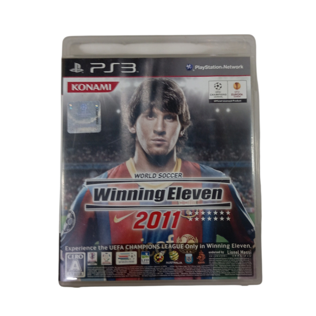 แผ่นแท้ พร้อมกล่องและคู่มือ PS3 World Soccer Winning Eleven 2011 Playstation 3 เพลสเตชั่น 3 Zone 2 ส