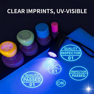 UV Ink Stamp Custom Invisible Anti-counterfeiting Security R…
