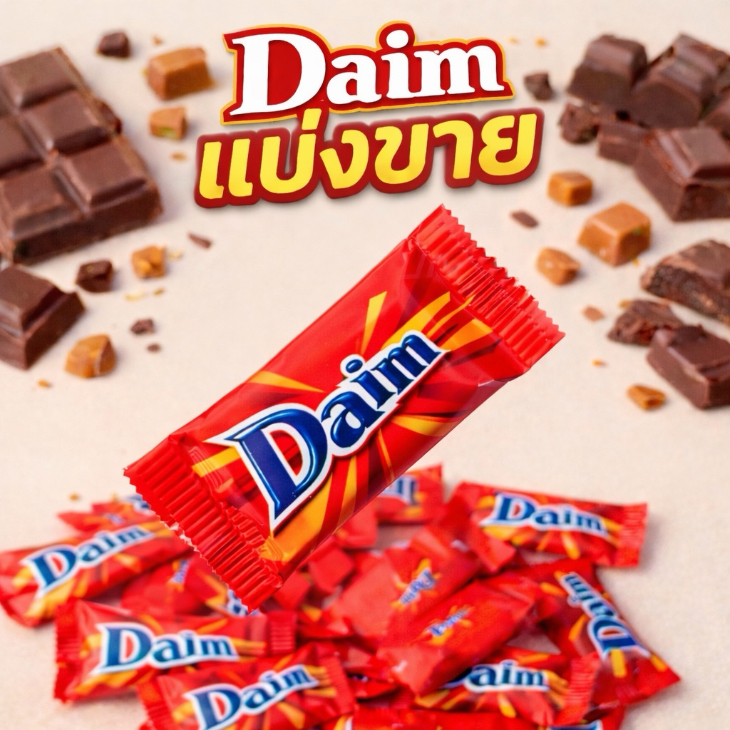 [แบ่งขาย] ช็อกโกแลตดาอิม ดาแอม Daim