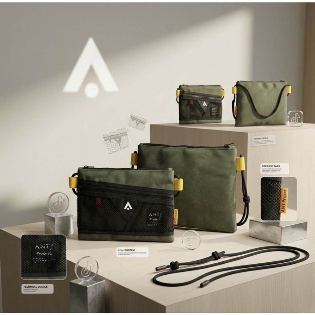 กระเป่า สะพายไหล่ ANT project