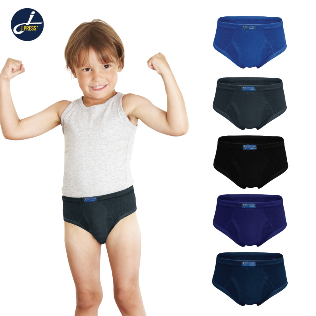 J.Press กางเกงในเด็กชาย No.1453 บรรจุ 1 ตัว/แพ็ค (มีให้เลือก 5 สี)