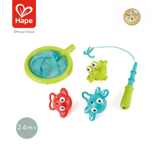 Hape - Double Fun Fishing Set Mainan Mandi Set Pancing Ikan 24M+ gambar 1
