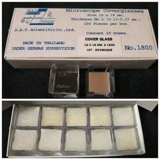 กระจกสไลด์ Microscope Slides Microscope Slide อุปกรณ์วิทยาศาสตร์ กระจกกล้องจุลทรรศน์ แผ่นสไลด์