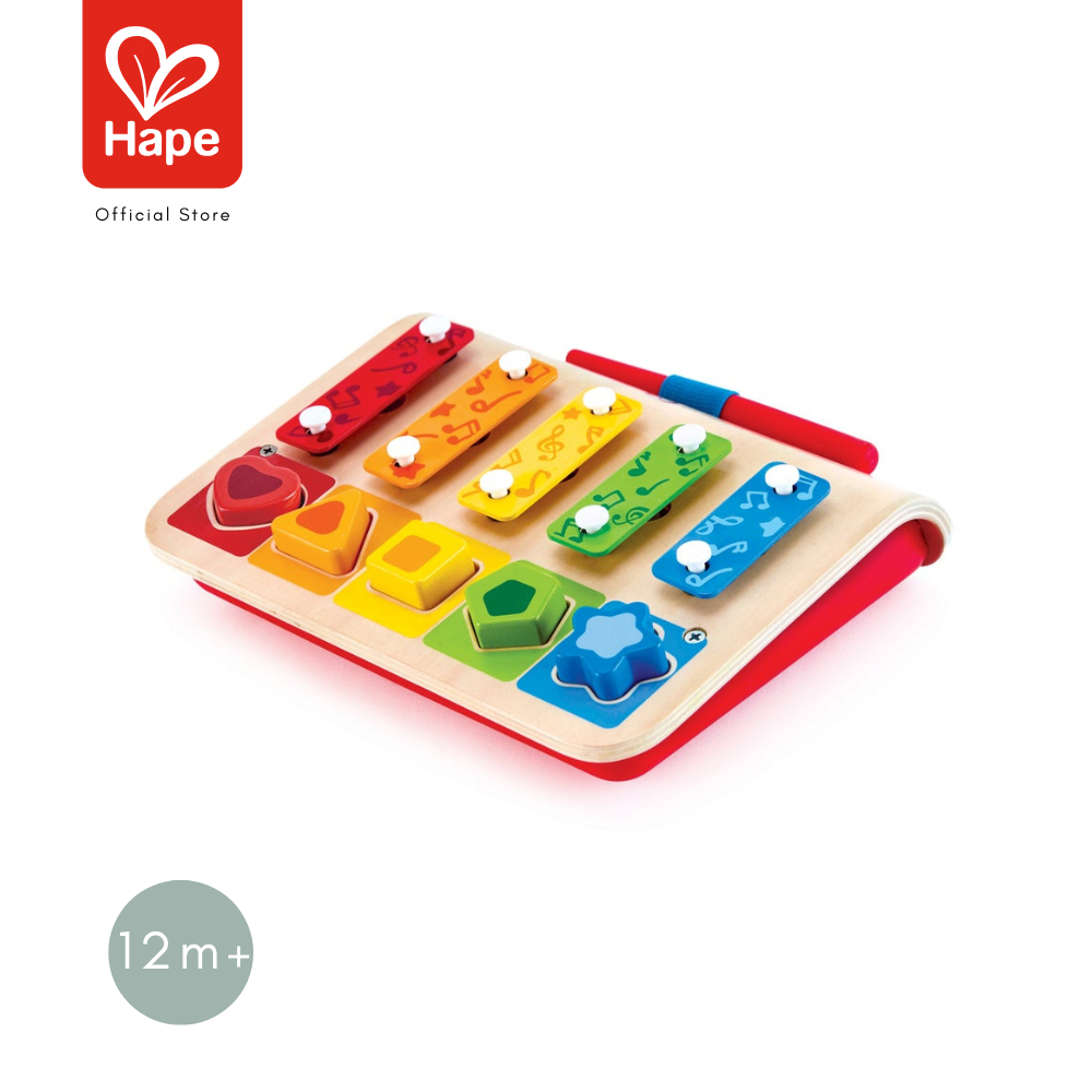 Hape - Shape Sorter Xylophone ไซโลโฟน พร้อมไม้ตี 12M+ รูปที่ 7
