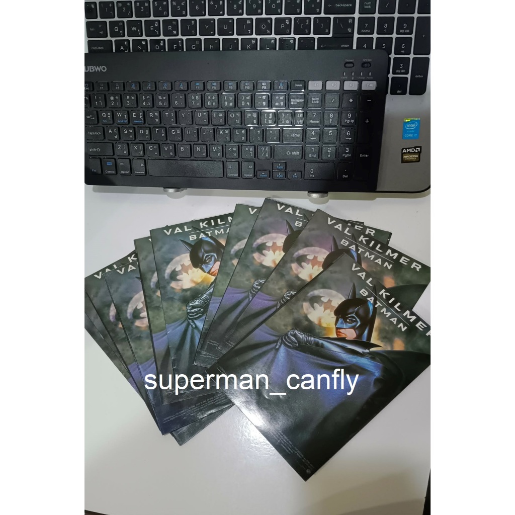 Handbill ใบปิดหนังภาพยนตร์ Batman Forever (แบทแมน ฟอร์เอฟเวอร์) ปีพ.ศ.2538