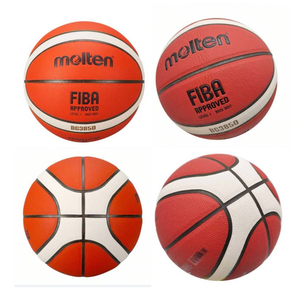 MOLTEN Basketball PU th BG4500FIBAเบอร์6/B7G3850เบอร์7 ลูกบาสเก็ตบอลหนังของแท้