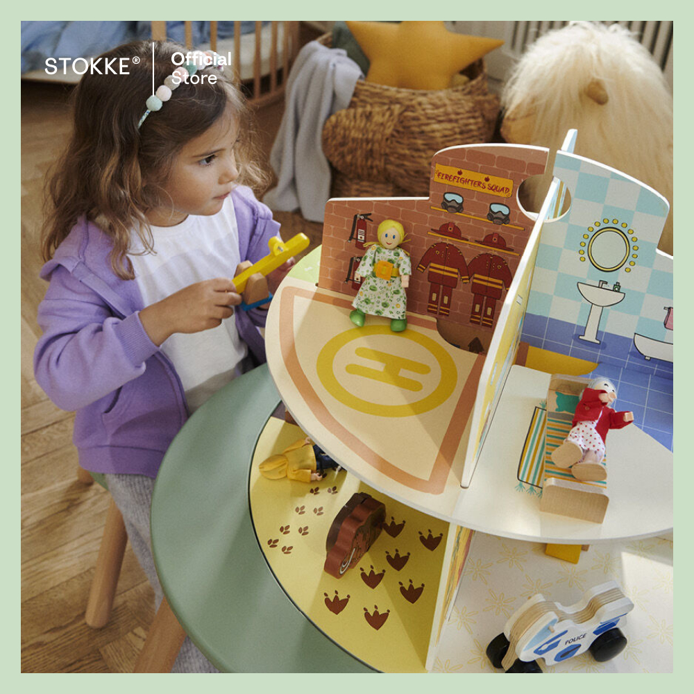 Stokke® Mutable™ Play House Toy ألعاب أثاث ودمى لبيت الدمى Mutable™ Play House صورة 3