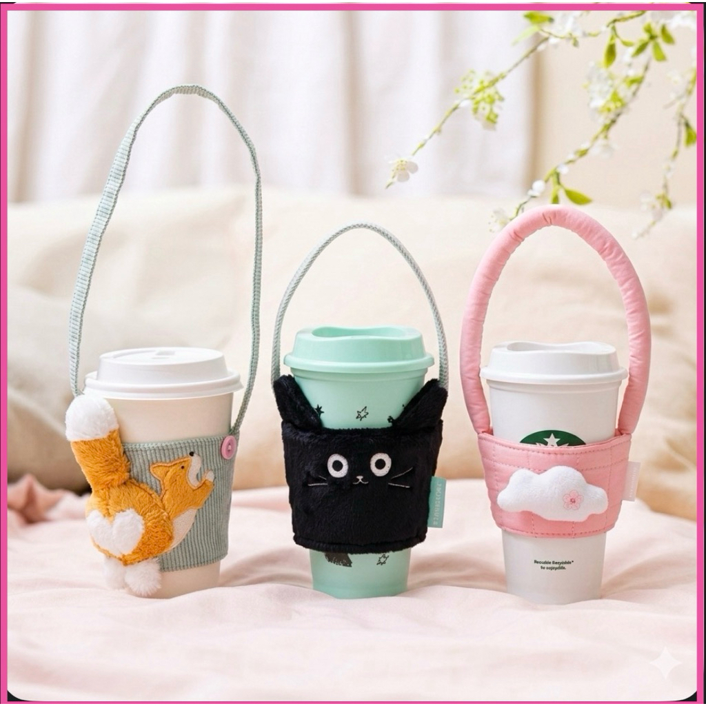 💯% Starbucks Cup Carrier รวมที่หิ้วแก้วสุดน่ารักจาก Starbucks